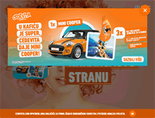 Tablet Screenshot of cedevita.com